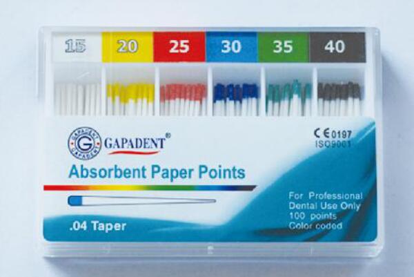 Absorbentes de papel Puntos-GIT (Mayor ISO cónica puntas de papel absorbente)